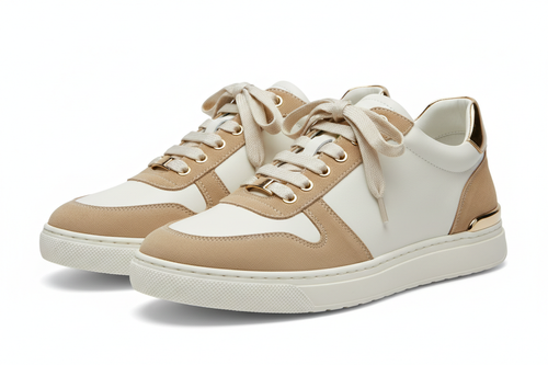 Luxurious sneakers with no brand name