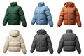 Puffer jackets no brand name