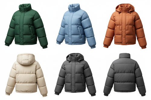 Puffer jackets no brand name